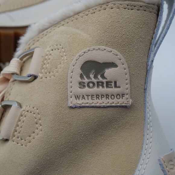 NEW SOREL Tivoli IV WOMEN'S 5 Insulated Winter Boots Ceramic Buff Cream Tan - Picture 7 of 7